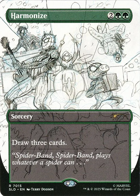 Harmonize, carta Magic di tipo Sorcery illustrata da Terry Dodson