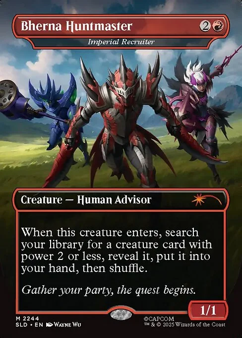 Imperial Recruiter, carta Magic di tipo Creature — Human Advisor illustrata da Wayne Wu