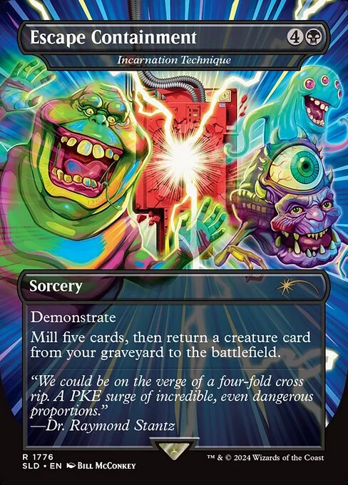 Incarnation Technique, carta Magic di tipo Sorcery illustrata da Bill McConkey