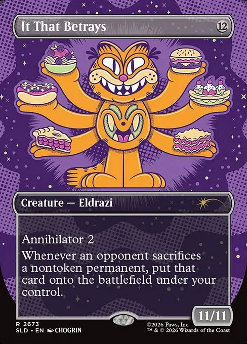 It That Betrays, carta Magic di tipo Creature — Eldrazi illustrata da CHOGRIN