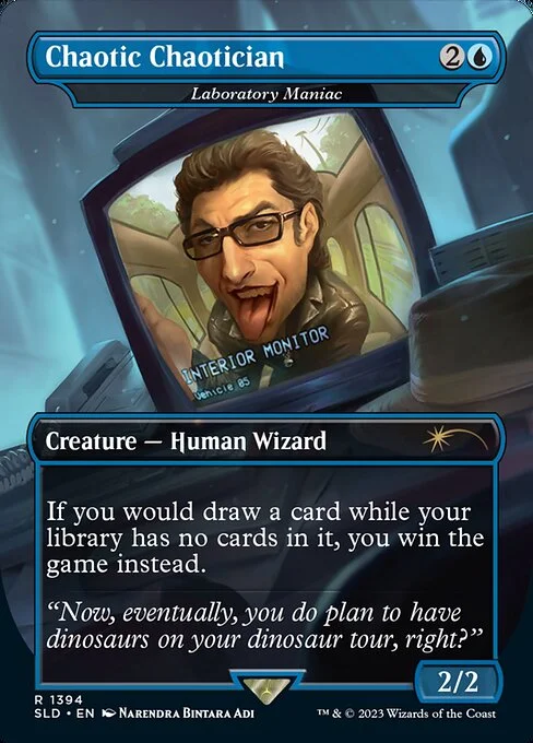 Laboratory Maniac, carta Magic di tipo Creature — Human Wizard illustrata da Narendra Bintara Adi