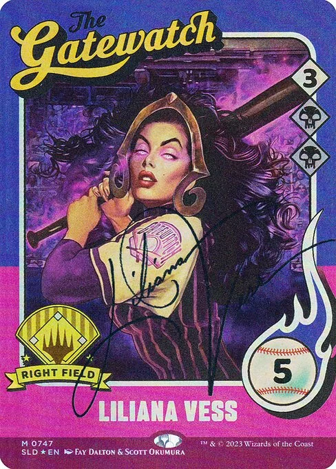 Liliana Vess // Liliana Vess, carta Magic di tipo  illustrata da Fay Dalton & Scott Okumura