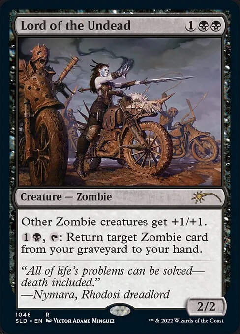 Lord of the Undead, carta Magic di tipo Creature — Zombie illustrata da Victor Adame Minguez