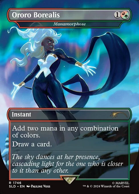 Manamorphose, carta Magic di tipo Instant illustrata da Pauline Voss