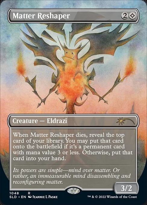 Matter Reshaper, carta Magic di tipo Creature — Eldrazi illustrata da Jeannie L Paske
