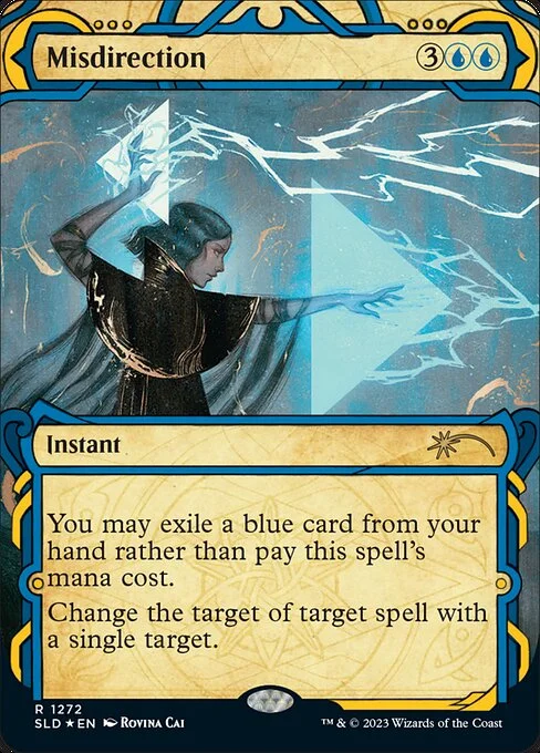 Misdirection, carta Magic di tipo Instant illustrata da Rovina Cai