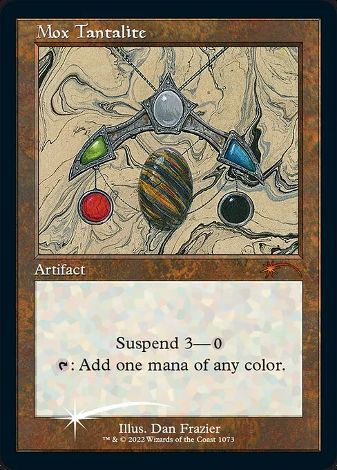 Mox Tantalite, carta Magic di tipo Artifact illustrata da Dan Frazier