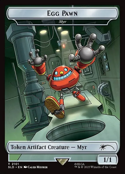 Myr, carta Magic di tipo Token Artifact Creature — Myr illustrata da Caleb Meurer