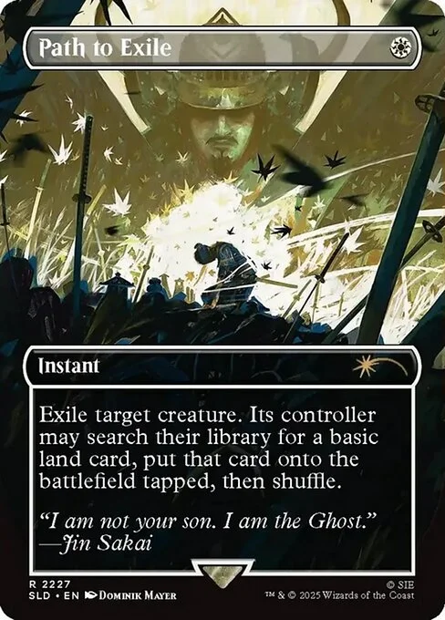 Path to Exile, carta Magic di tipo Instant illustrata da Dominik Mayer