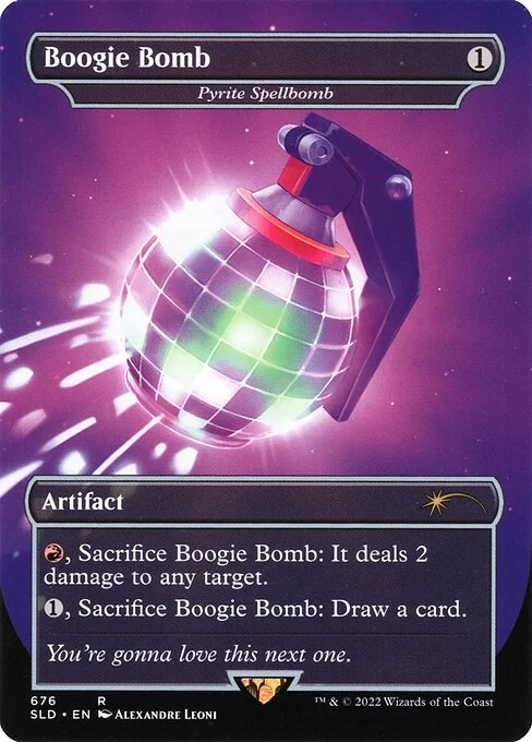 Pyrite Spellbomb, carta Magic di tipo Artifact illustrata da Alexandre Leoni