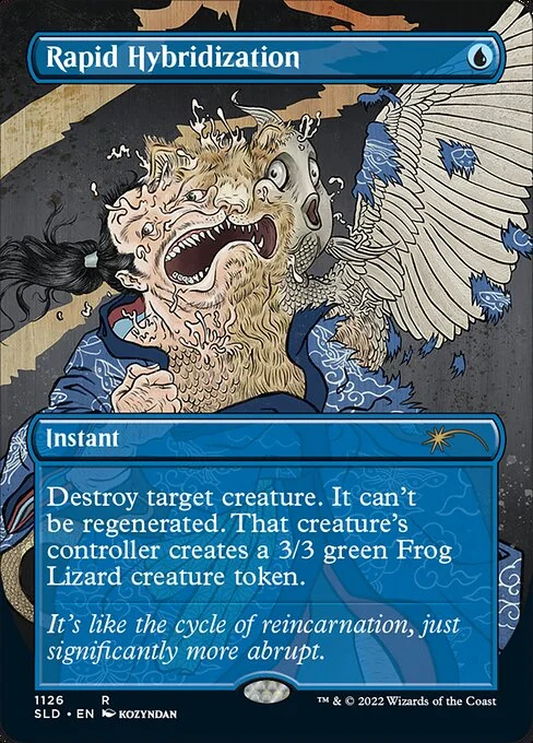 Rapid Hybridization, carta Magic di tipo Instant illustrata da kozyndan