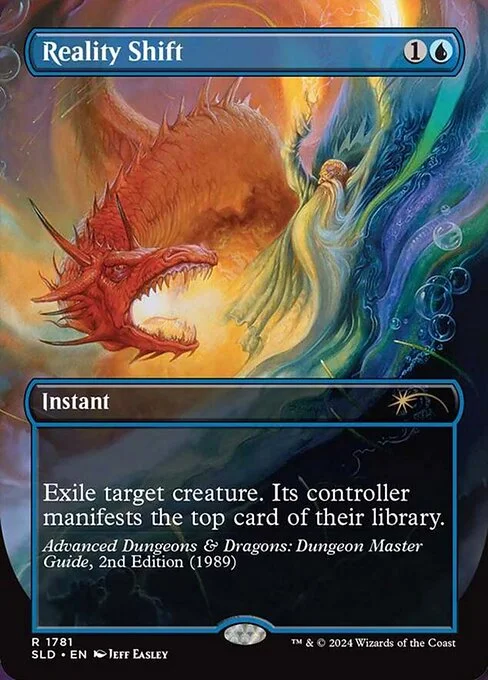 Reality Shift, carta Magic di tipo Instant illustrata da Jeff Easley