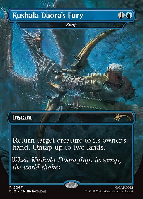 Snap, carta Magic di tipo Instant illustrata da Kotakan