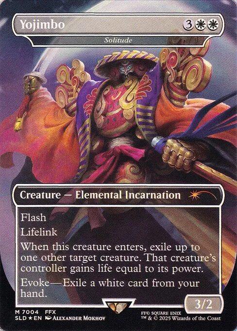 Solitude, carta Magic di tipo Creature — Elemental Incarnation illustrata da Alexander Mokhov