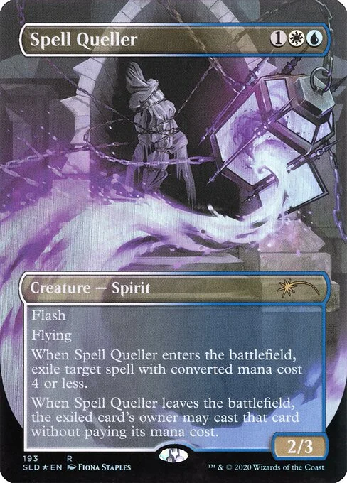 Spell Queller, carta Magic di tipo Creature — Spirit illustrata da Fiona Staples