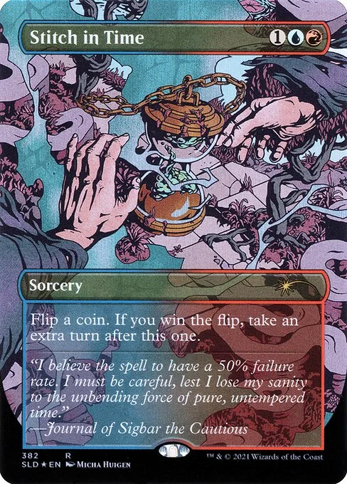 Stitch in Time // Stitch in Time, carta Magic di tipo  illustrata da Micha Huigen