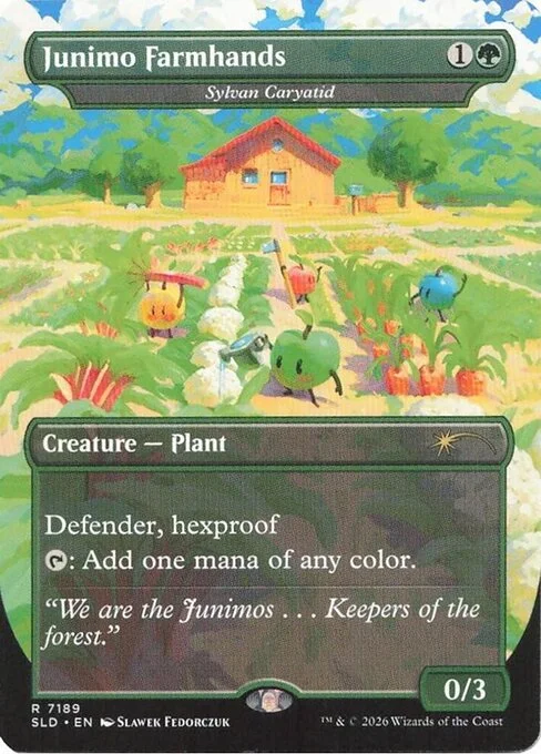 Sylvan Caryatid, carta Magic di tipo Creature — Plant illustrata da Slawek Fedorczuk