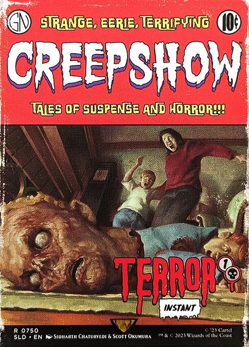 Terror // Terror, carta Magic di tipo  illustrata da Sidharth Chaturvedi & Scott Okumura