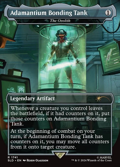 The Ozolith, carta Magic di tipo Legendary Artifact illustrata da Robin Olausson