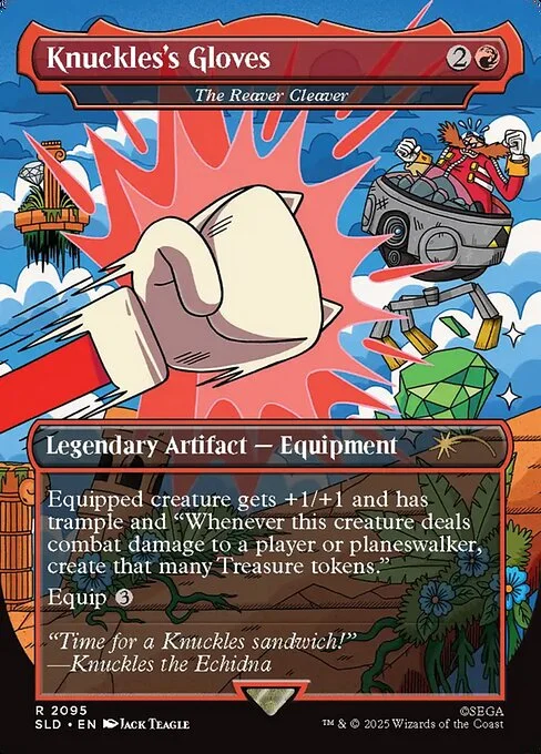 The Reaver Cleaver, carta Magic di tipo Legendary Artifact — Equipment illustrata da Jack Teagle