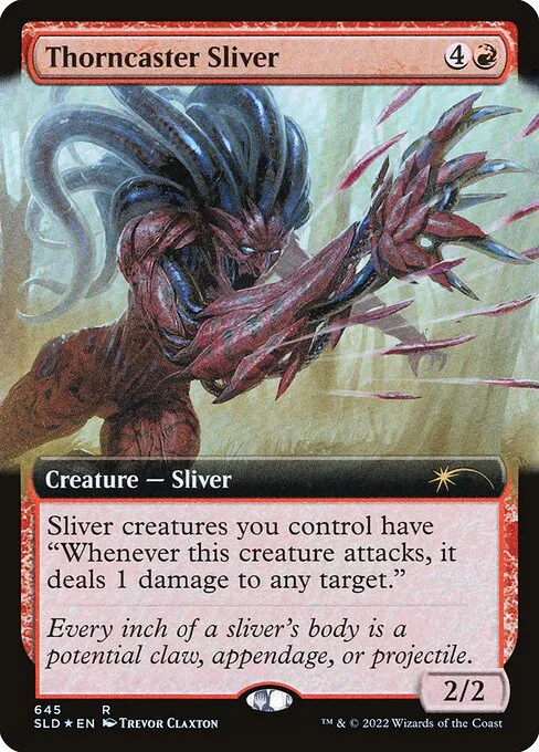 Thorncaster Sliver, carta Magic di tipo Creature — Sliver illustrata da Trevor Claxton