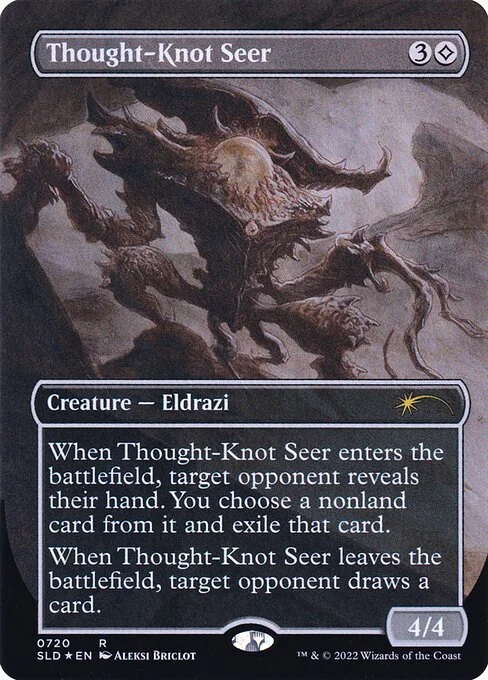 Thought-Knot Seer, carta Magic di tipo Creature — Eldrazi illustrata da Aleksi Briclot