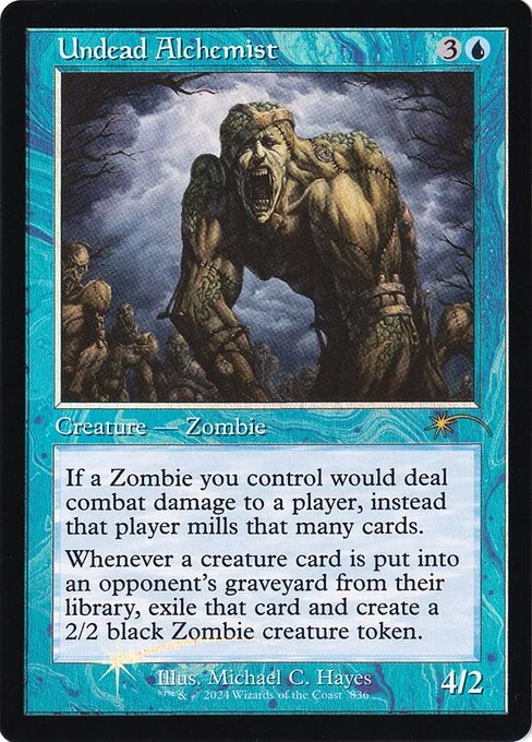 Undead Alchemist, carta Magic di tipo Creature — Zombie illustrata da Michael C. Hayes