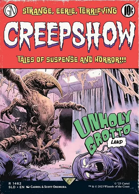 Unholy Grotto // Unholy Grotto, carta Magic di tipo  illustrata da Cabrol & Scott Okumura