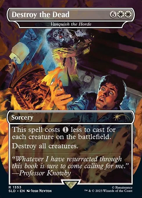 Vanquish the Horde, carta Magic di tipo Sorcery illustrata da Josh Newton