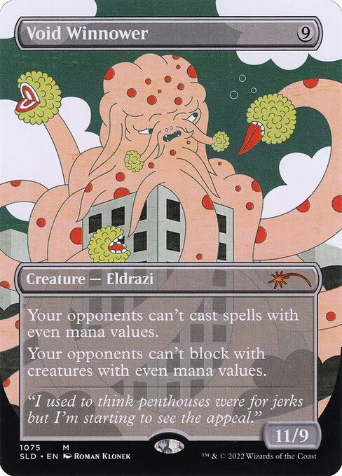 Void Winnower, carta Magic di tipo Creature — Eldrazi illustrata da Roman Klonek