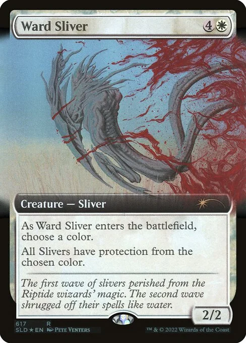 Ward Sliver, carta Magic di tipo Creature — Sliver illustrata da Pete Venters