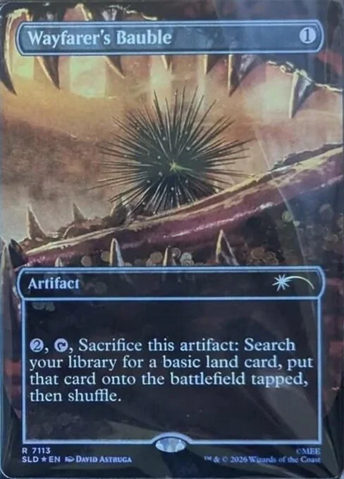 Wayfarer's Bauble, carta Magic di tipo Artifact illustrata da David Astruga