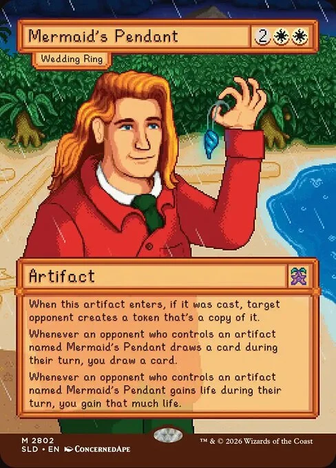 Wedding Ring, carta Magic di tipo Artifact illustrata da ConcernedApe