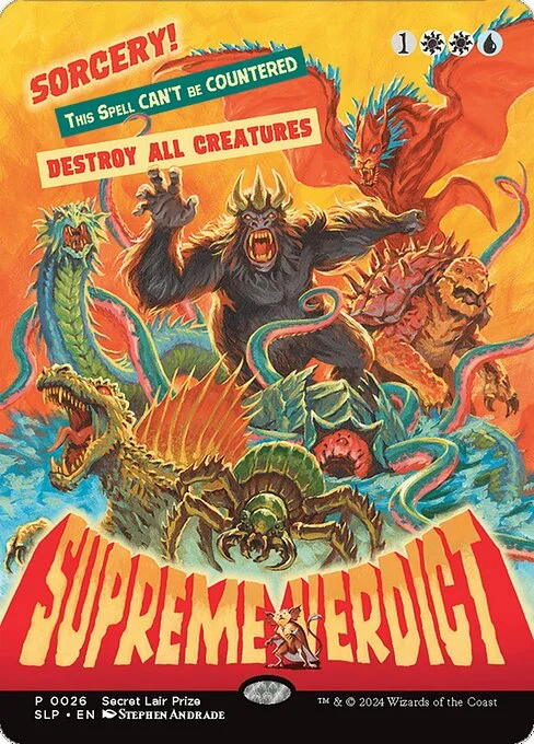 Supreme Verdict, carta Magic di tipo Sorcery illustrata da Stephen Andrade