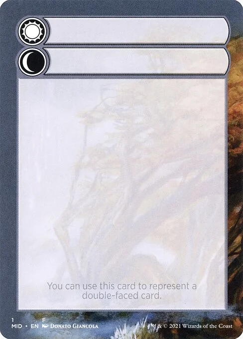 Double-Faced Substitute Card, carta Magic di tipo Card illustrata da Donato Giancola