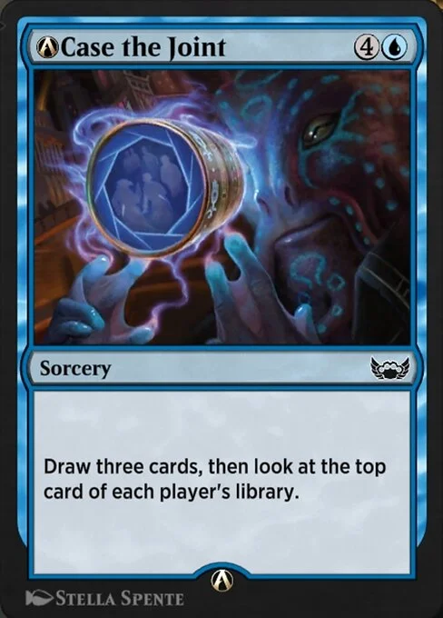 A-Case the Joint, carta Magic di tipo Sorcery illustrata da Stella Spente