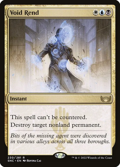 Void Rend, carta Magic di tipo Instant illustrata da Rovina Cai