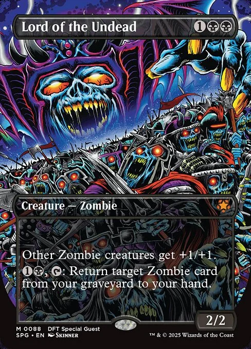 Lord of the Undead, carta Magic di tipo Creature — Zombie illustrata da Skinner