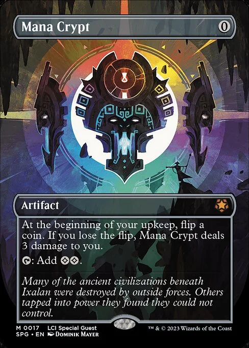 Mana Crypt, carta Magic di tipo Artifact illustrata da Dominik Mayer