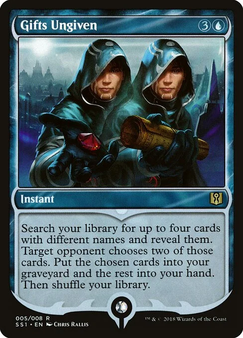 Gifts Ungiven, carta Magic di tipo Instant illustrata da Chris Rallis