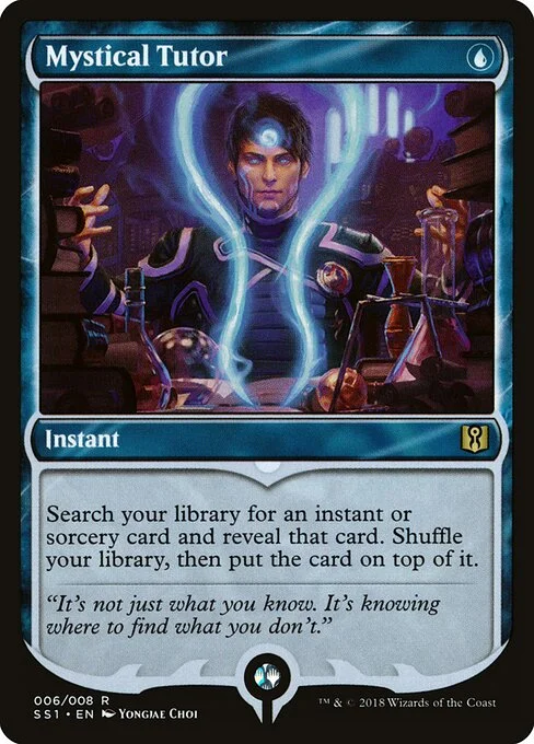 Mystical Tutor, carta Magic di tipo Instant illustrata da Yongjae Choi
