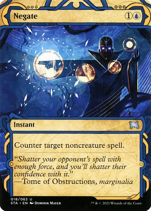 Negate, carta Magic di tipo Instant illustrata da Dominik Mayer