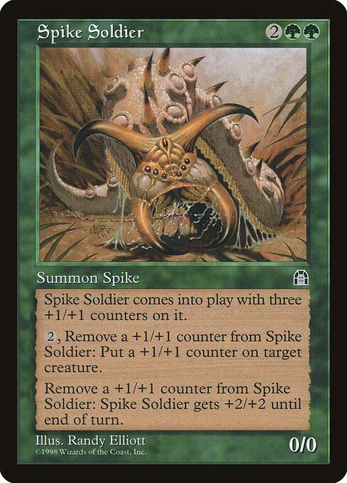 Spike Soldier, carta Magic di tipo Creature — Spike Soldier illustrata da Randy Elliott