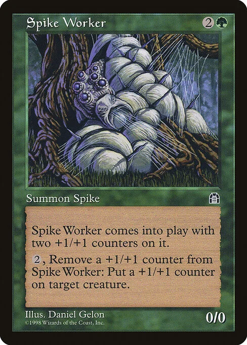 Spike Worker, carta Magic di tipo Creature — Spike illustrata da Daniel Gelon