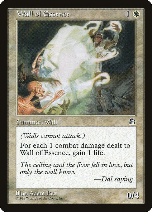 Wall of Essence, carta Magic di tipo Creature — Wall illustrata da Adam Rex