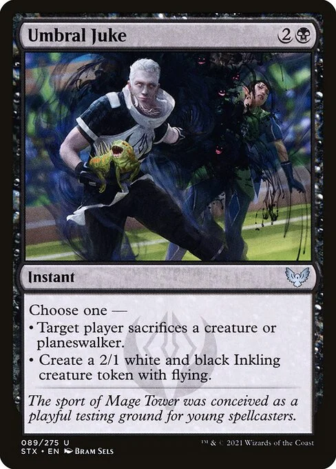Umbral Juke, carta Magic di tipo Instant illustrata da Bram Sels