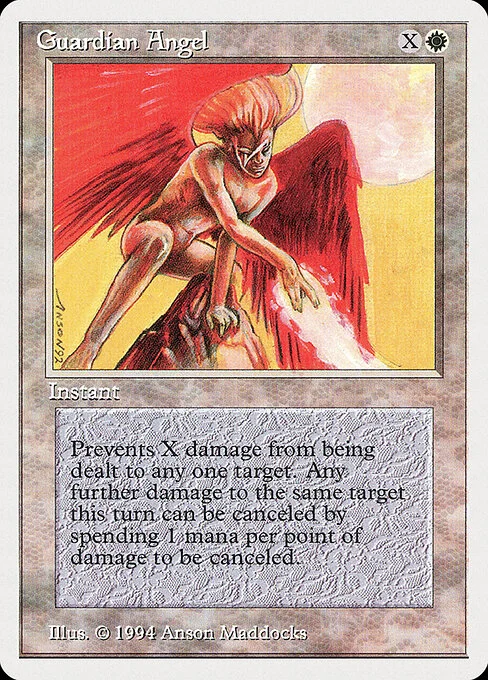 Guardian Angel, carta Magic di tipo Instant illustrata da Anson Maddocks
