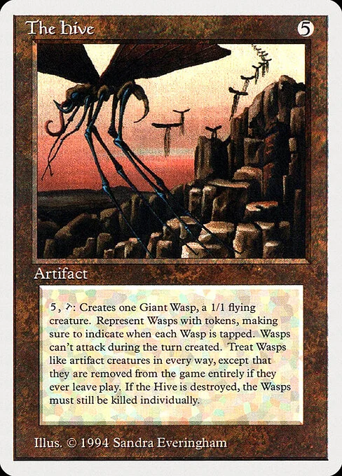 The Hive, carta Magic di tipo Artifact illustrata da Sandra Everingham