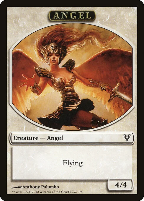 Angel, carta Magic di tipo Token Creature — Angel illustrata da Anthony Palumbo