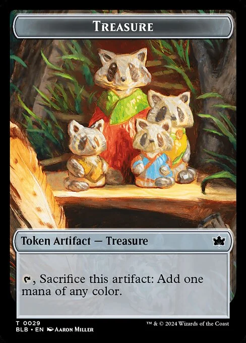Treasure, carta Magic di tipo Token Artifact — Treasure illustrata da Aaron Miller